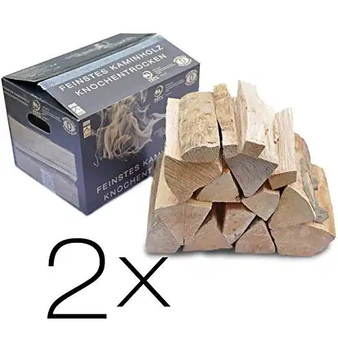 Kaminholz KaminHexen 2 x 12,5 kg Double Feature Buche