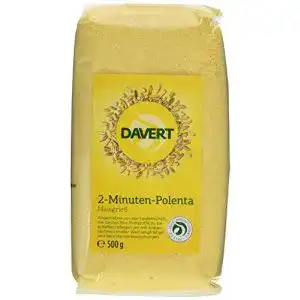 Polenta Davert Schnellkoch-, 4er Pack (4 x 500 g) – Bio