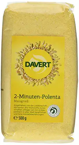 Polenta Davert Schnellkoch-, 4er Pack (4 x 500 g) – Bio