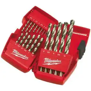 Titan-Bohrer Milwaukee Metallbohrer-SET 48894759 10 tlg. HSS-G