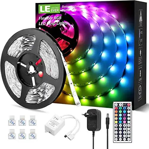 LED-Strip LE D Strip 5M RGB Set, 5050 SMD 150 Ds Streifen, 12V
