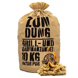 Holzwolle-Anzünder ZÜNDUNG Grill- und Kaminanzünder 10 kg