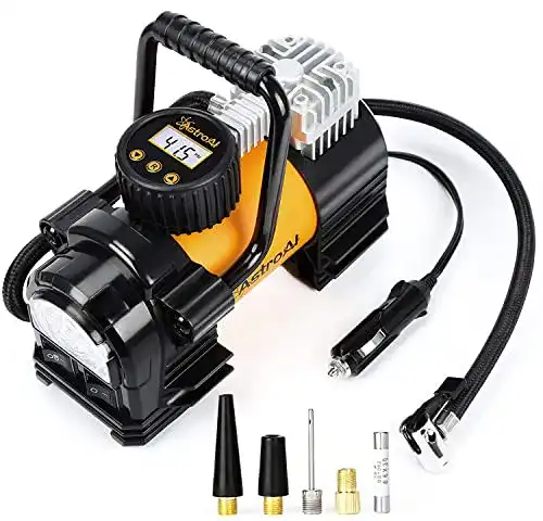 12V-Kompressor AstroAI Luftkompressor Reifenfüller