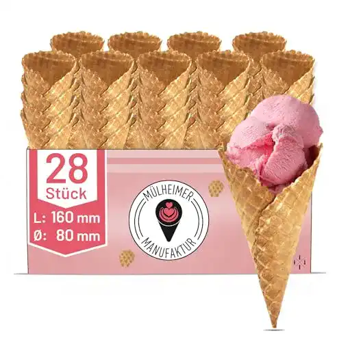 Eiswaffel MHM Süße Wundertüte – 2×14 Stück – Dänisch groß Karo