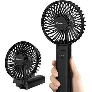 Akku-Ventilator EasyAcc Handventilator 5000mAh Batterie