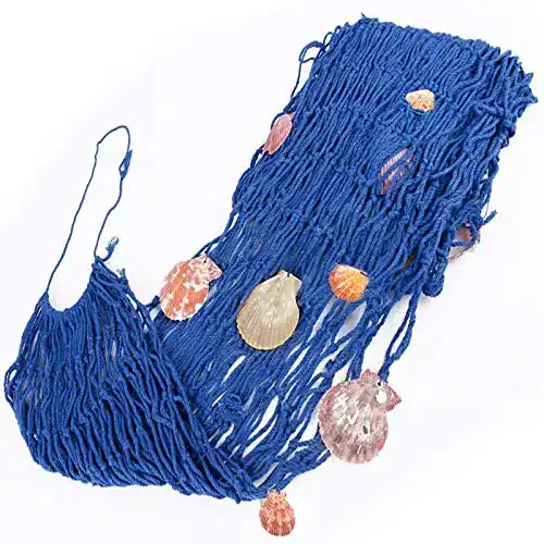 Fischernetz Eterspr Deko, Wandbehänge, Muscheln Deko Netz