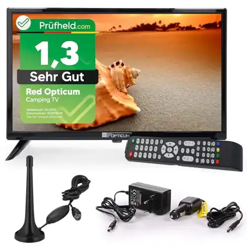 Camping-Fernseher RED OPTICUM LED Fernseher 24 Zoll