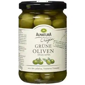 Grüne Oliven Alnatura Bio Origin Oliven, grün, 6 x 310 g