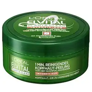 Haarpeeling L’Oréal Paris Elvital Planta Clear Intensiv-Kur, 6er Pack