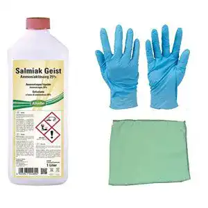 Ammoniaklösung E-Com24 25% Salmiakgeist inkl. Microfasertuch