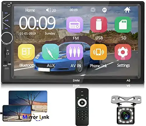 Autoradio mit Rückfahrkamera Hodozzy Autoradio Bluetooth