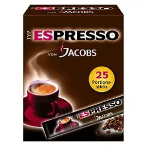 Espresso-Sticks Jacobs löslicher Kaffee Espresso, 4 x 25 Getränke