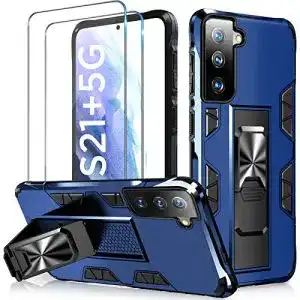 Samsung-Galaxy-S21-Plus-Hülle TQCS +2 Panzerglas
