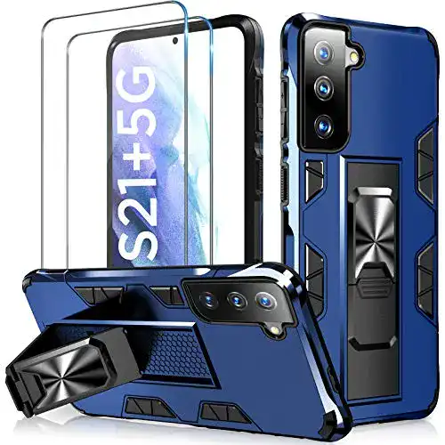 Samsung-Galaxy-S21-Plus-Hülle TQCS +2 Panzerglas