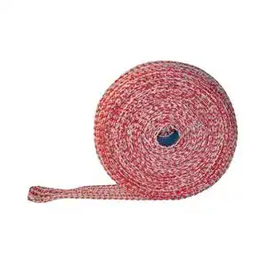 Rollbratennetz Dagema Lachsschinkennetze 50m rot/weiß 14er
