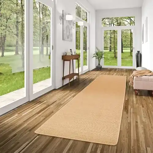 Sisalteppich Snapstyle Sisal Natur Läufer Teppich Astra Nuss