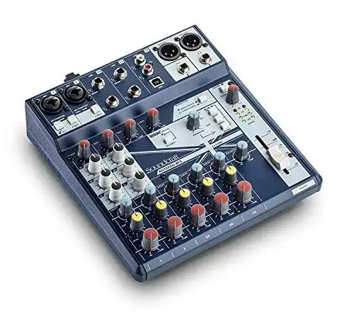 Mischpult Soundcraft Notepad-8FX Kleinformatig, analog