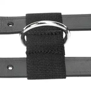 Longiergurt Busse Professional-Leder, Warmblut, schwarz