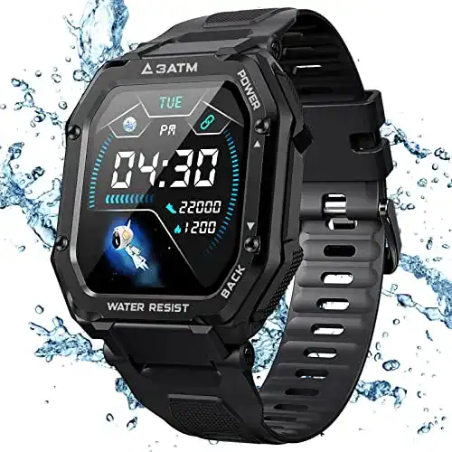 Die beste Outdoor-Uhr KOSPET Rock Smartwatch Wasserdicht 3ATM, 1,69 Zoll 2026 Test Bestseller Outdoor-Uhr KOSPET Rock Smartwatch Wasserdicht 3ATM, 1,69 Zoll