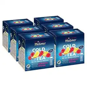 Meßmer-Tee Meßmer Cold Tea Himbeer-Zitrone, 6er Pack