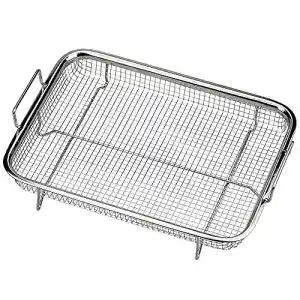Backofen-Grillkorb Bhina BBQ Grillkorb,Edelstahl Grillkorb