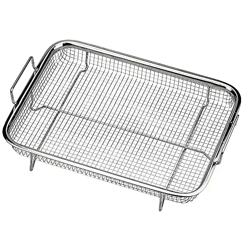 Backofen-Grillkorb Bhina BBQ Grillkorb,Edelstahl Grillkorb