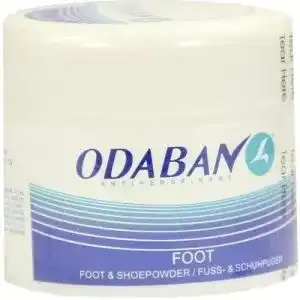 Fußpuder Odaban Antiperspirant Fuß- und Schuhpuder, 50 g