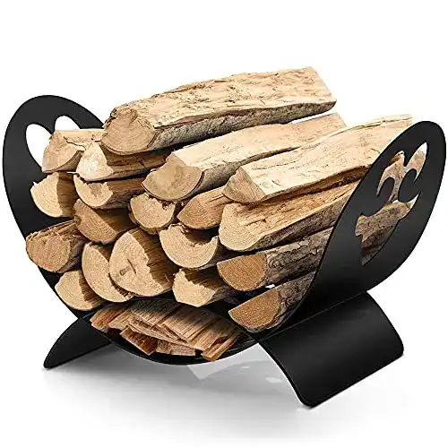 Holzlege AMAGABELI GARDEN & HOME Amagabeli Holzkorb 48x33x30cm