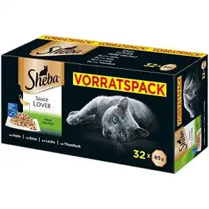 Sheba-Katzenfutter Sheba Sauce Lover 32 x 85g