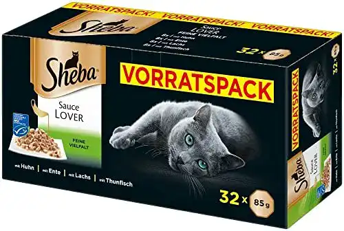 Sheba-Katzenfutter Sheba Sauce Lover 32 x 85g