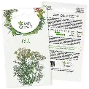 Dill-Samen OwnGrown Dill Samen, ca 600 Dill Pflanzen