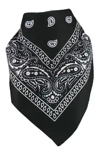 Bandana Harrys-Collection Unisex Bindetuch 100% Baumwolle