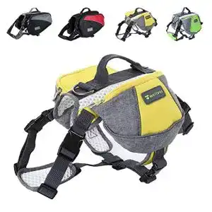 Satteltasche-Hund Wellver Hund Rucksack Satteltasche, S