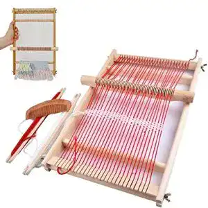 Webrahmen BangShou Holz Webstuhl Set für Kindern