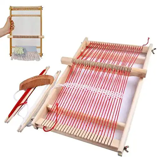 Webrahmen BangShou Holz Webstuhl Set für Kindern