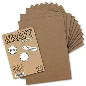 Recyclingpapier NEUSER PAPIER 25 Blatt Vintage Kraftpapier
