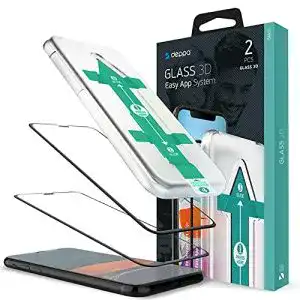iPhone-11-Pro-Panzerglas Deppa |2 Stück| Schutzfolie für Iphone 11