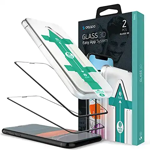 iPhone-11-Pro-Panzerglas Deppa |2 Stück| Schutzfolie für Iphone 11