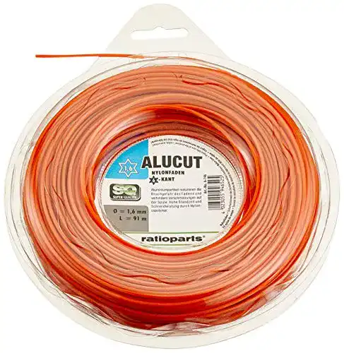 Die beste Mähfaden 1,6 mm Ratioparts 6146 Nylonfaden Alu-Cut 91 m 2026 Test Bestseller Mähfaden 1,6 mm Ratioparts 6146 Nylonfaden Alu-Cut 91 m