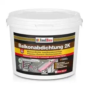 Dichtschlämme Isolbau 10kg Balkonabdichtung 2-K Abdichtung