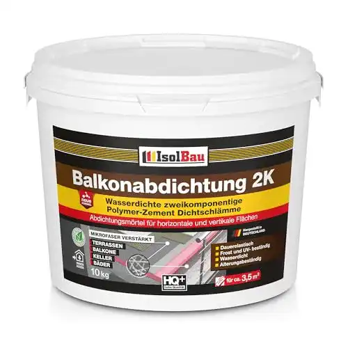 Die beste Dichtschlämme Isolbau 10kg Balkonabdichtung 2-K Abdichtung 2026 Test Bestseller Dichtschlämme Isolbau 10kg Balkonabdichtung 2-K Abdichtung