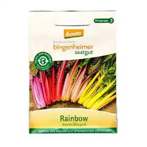 Mangold-Samen Bingenheimer Saatgut, Mangold Rainbow, 1 Tüte