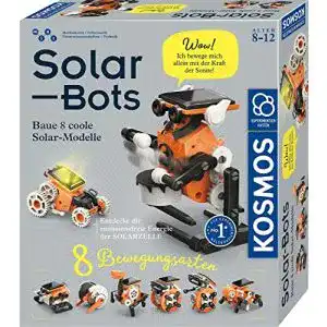 Roboter-Bausatz Kosmos Solar Bots, Baue 8 Solar-Modelle, Bausatz