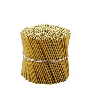 Ritualkerze Danilovo Ritual Kerzen 100 % Bienenwachs Gelb