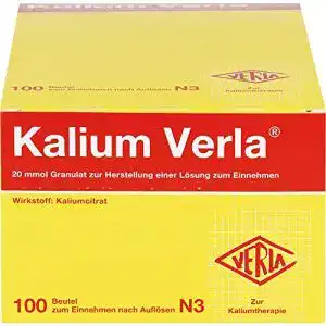 Kalium KALIUM Verla, 100 St. Granulat