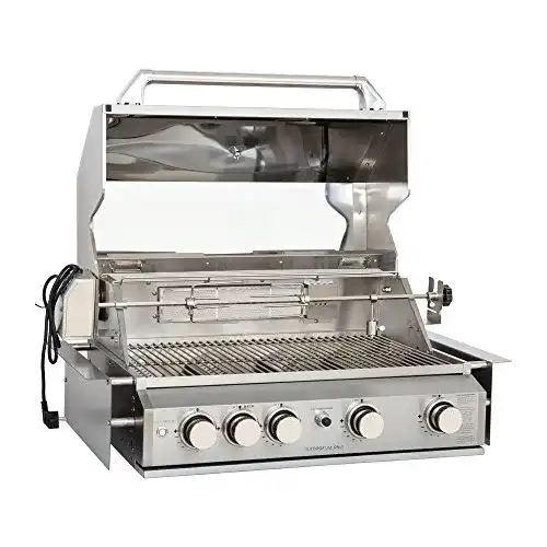 Mayer-Gasgrill Mayer Barbecue ZUNDA Einbau-Gasgrill MGG-240