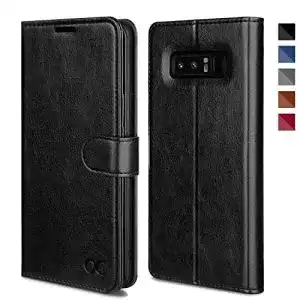 Samsung-Galaxy-Note-8-Hülle OCASE, Premium Leder, Kartenfach