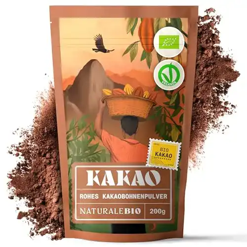Bio-Kakaopulver NaturaleBio Kakao Pulver Bio 200 g