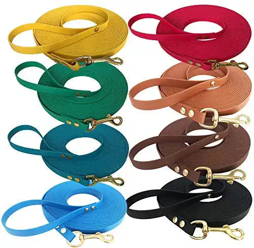 Longe Pferd bio-leine Longe Softlonge aus Biothane – 16mm breit