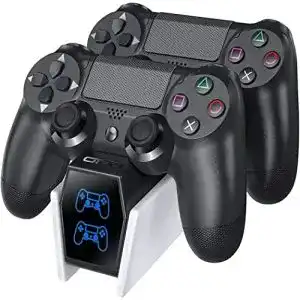 PS5-Controller-Ladestation OIVO mit 4 Type-C Ladeanschlüssen